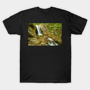 Waterfall on a mountain river T-Shirt